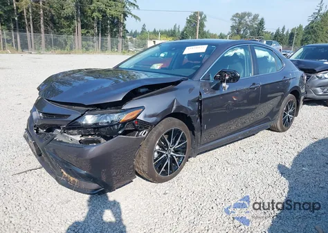 2024 Toyota Camry Se Night Shade/Se из США, поврежденный, VIN 4T1G31AK2RU063646